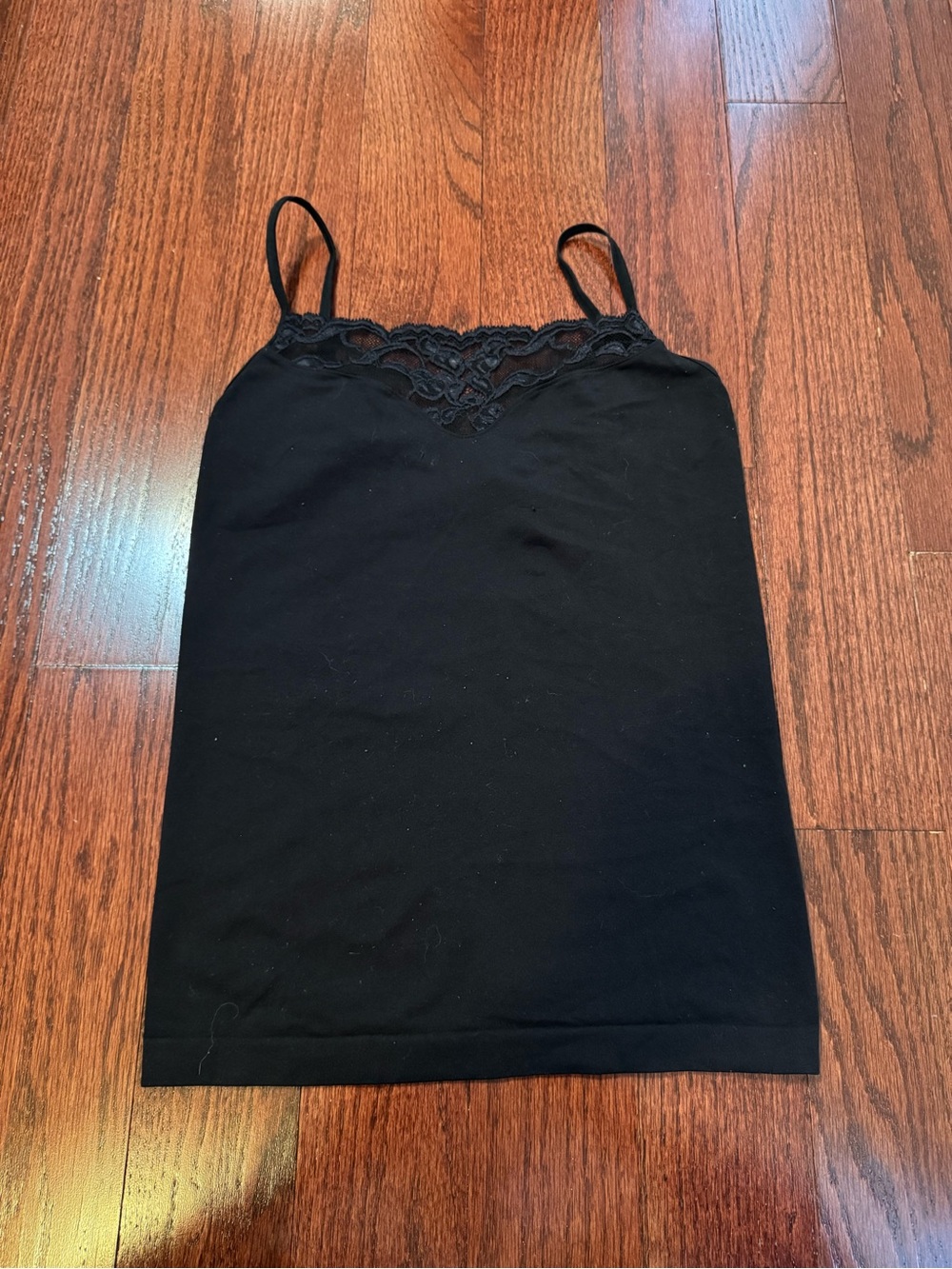 Wolford Black Lace-Trim Camisole